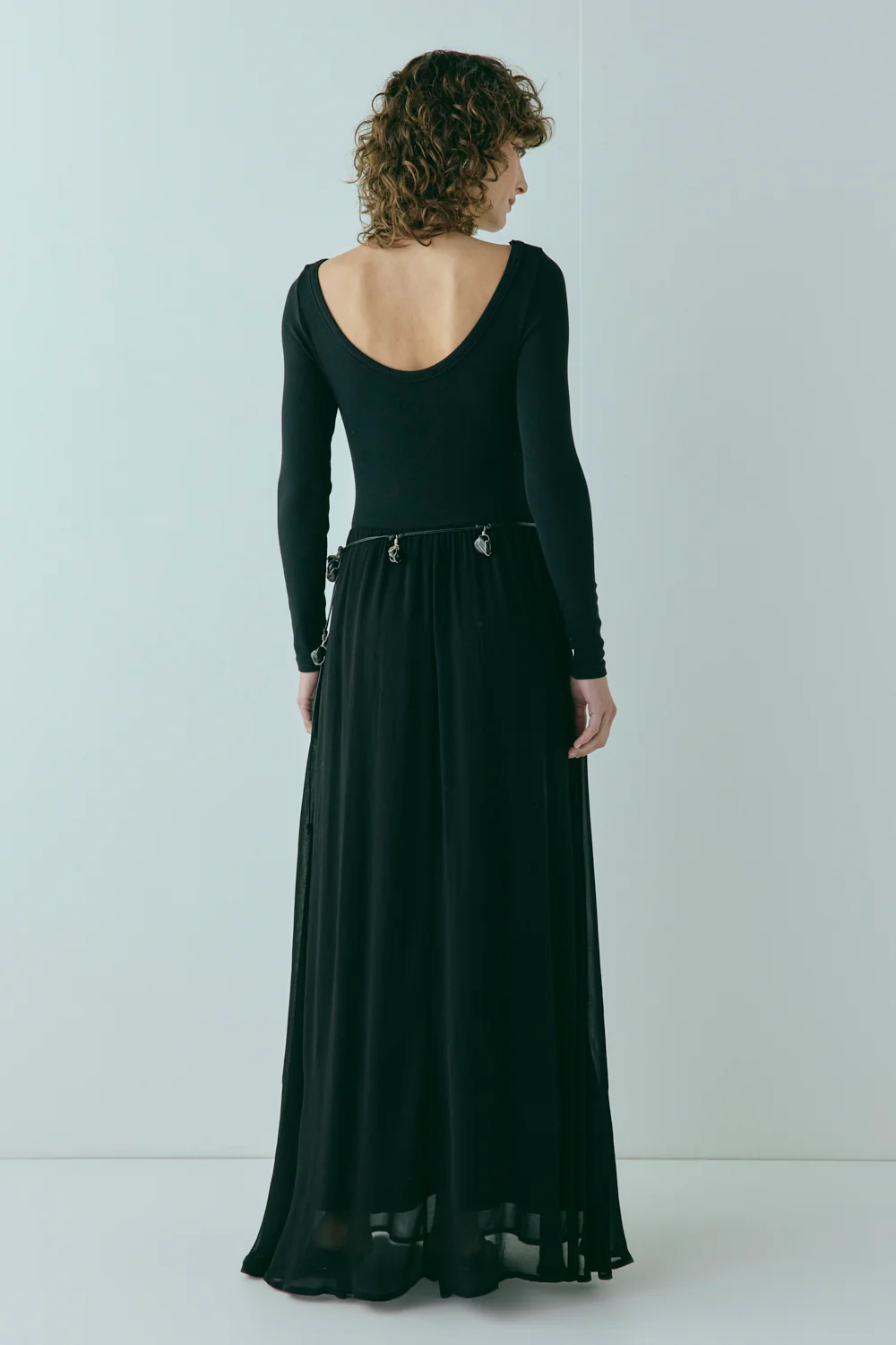 Abbey Maxi Dress Black - Image 9