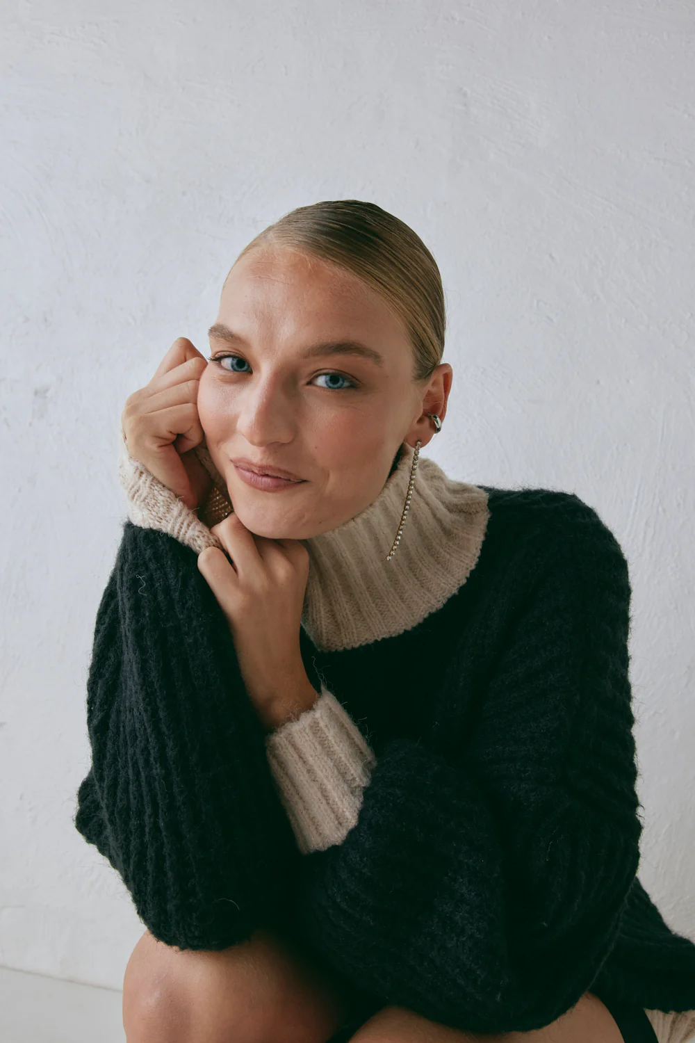 Ada Knit Jumper Black - Image 6