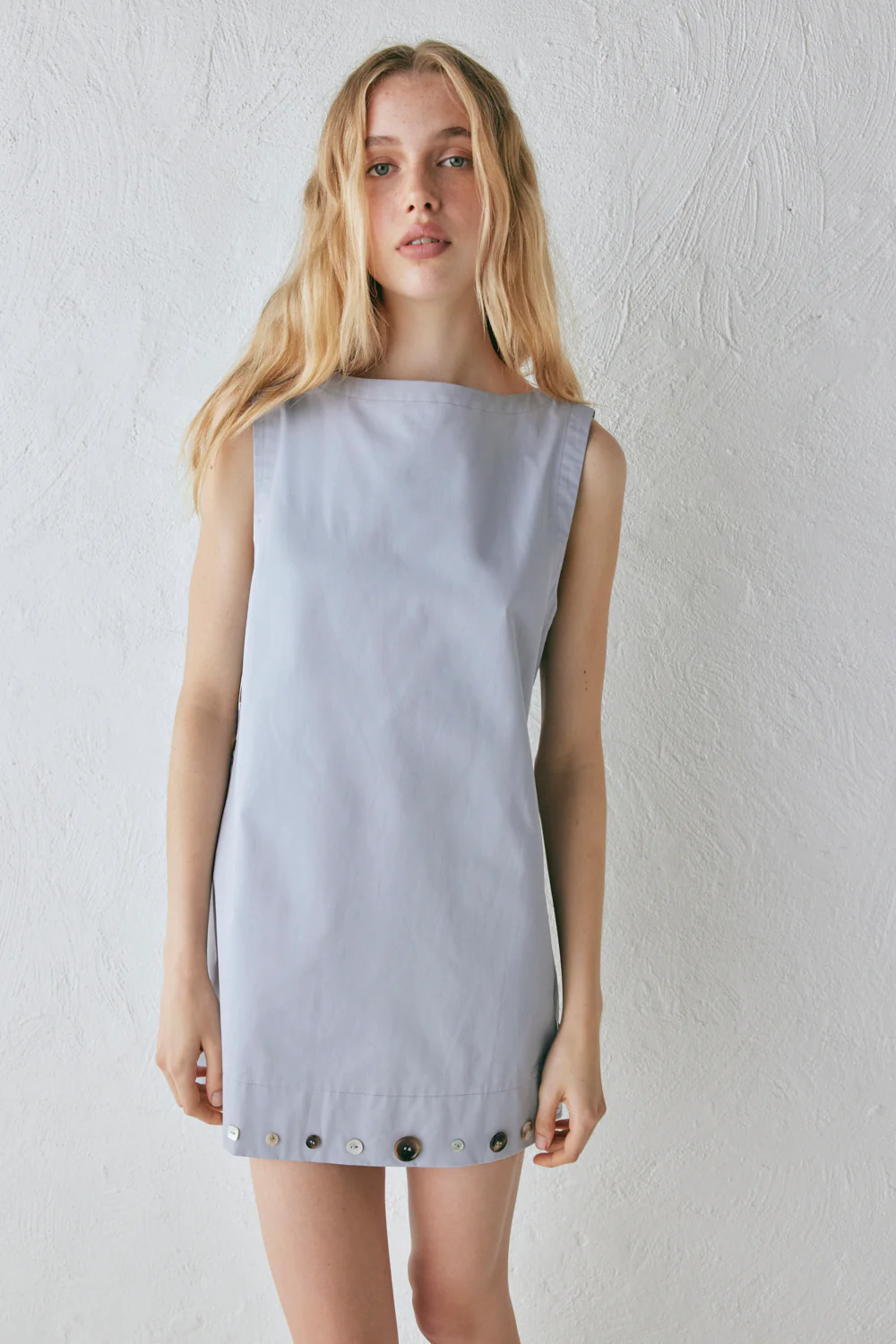 Alek Mini Dress Powder - Image 6