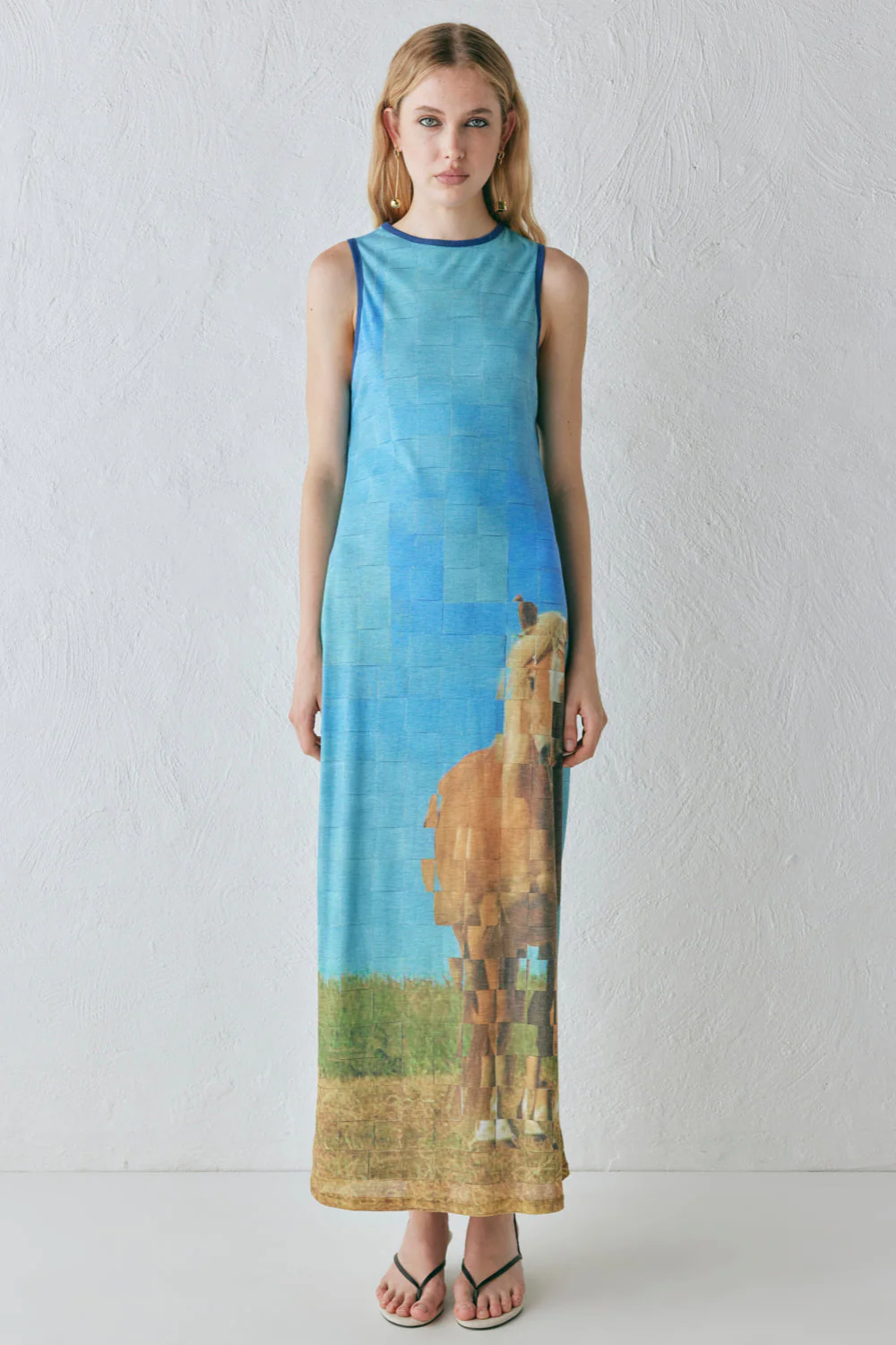 Alexia Maxi Dress Horse - Image 2