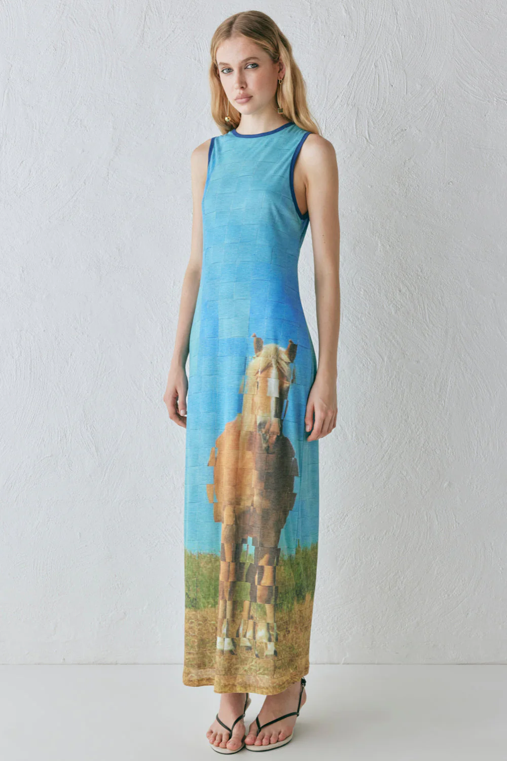 Alexia Maxi Dress Horse - Image 7