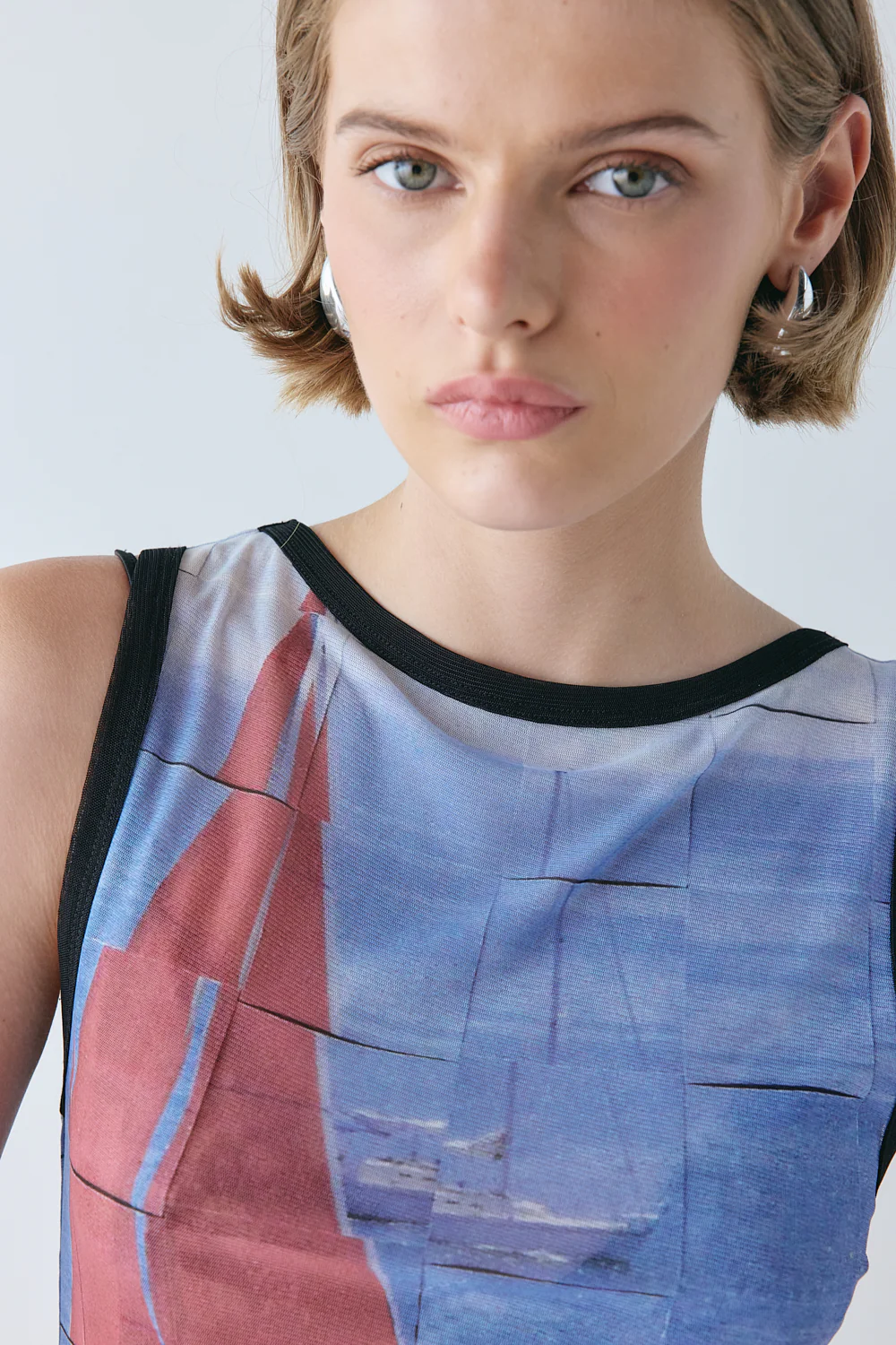 Alexia Mesh Top Sail - Image 3