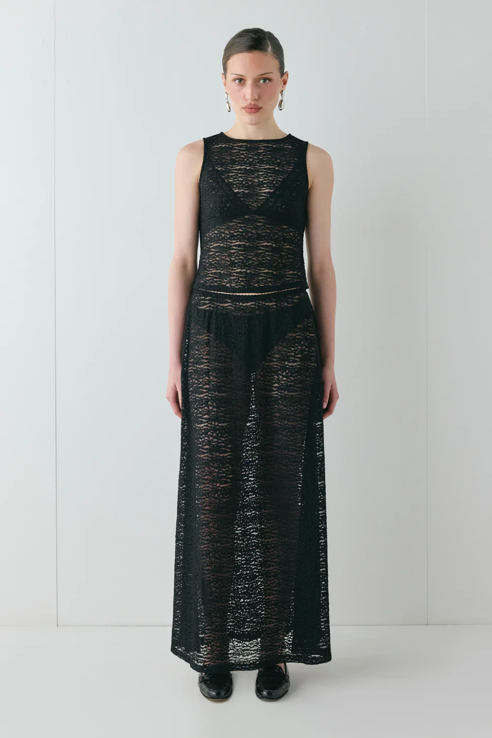 Alexis Lace Top Black - Image 4