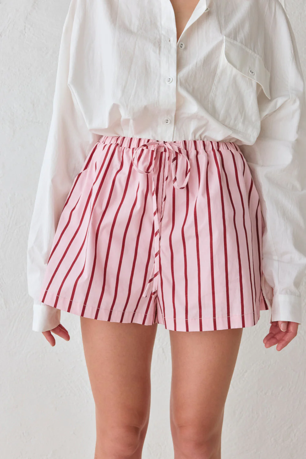 Annika Shorts Berry Stripe - Image 2