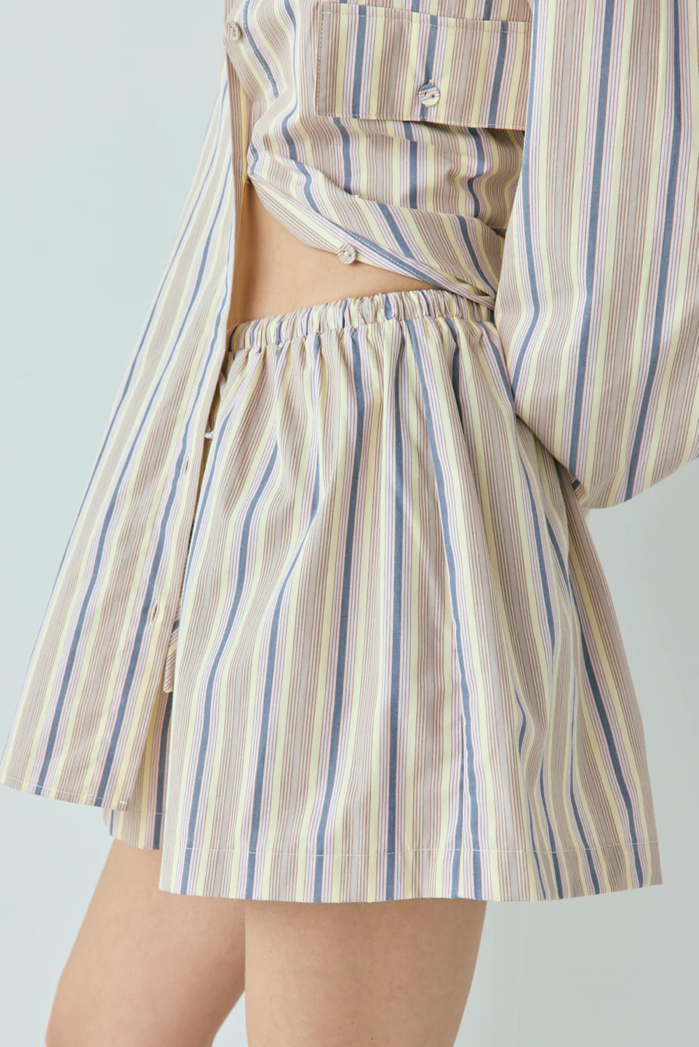 Annika Shorts Butter Stripe - Image 5