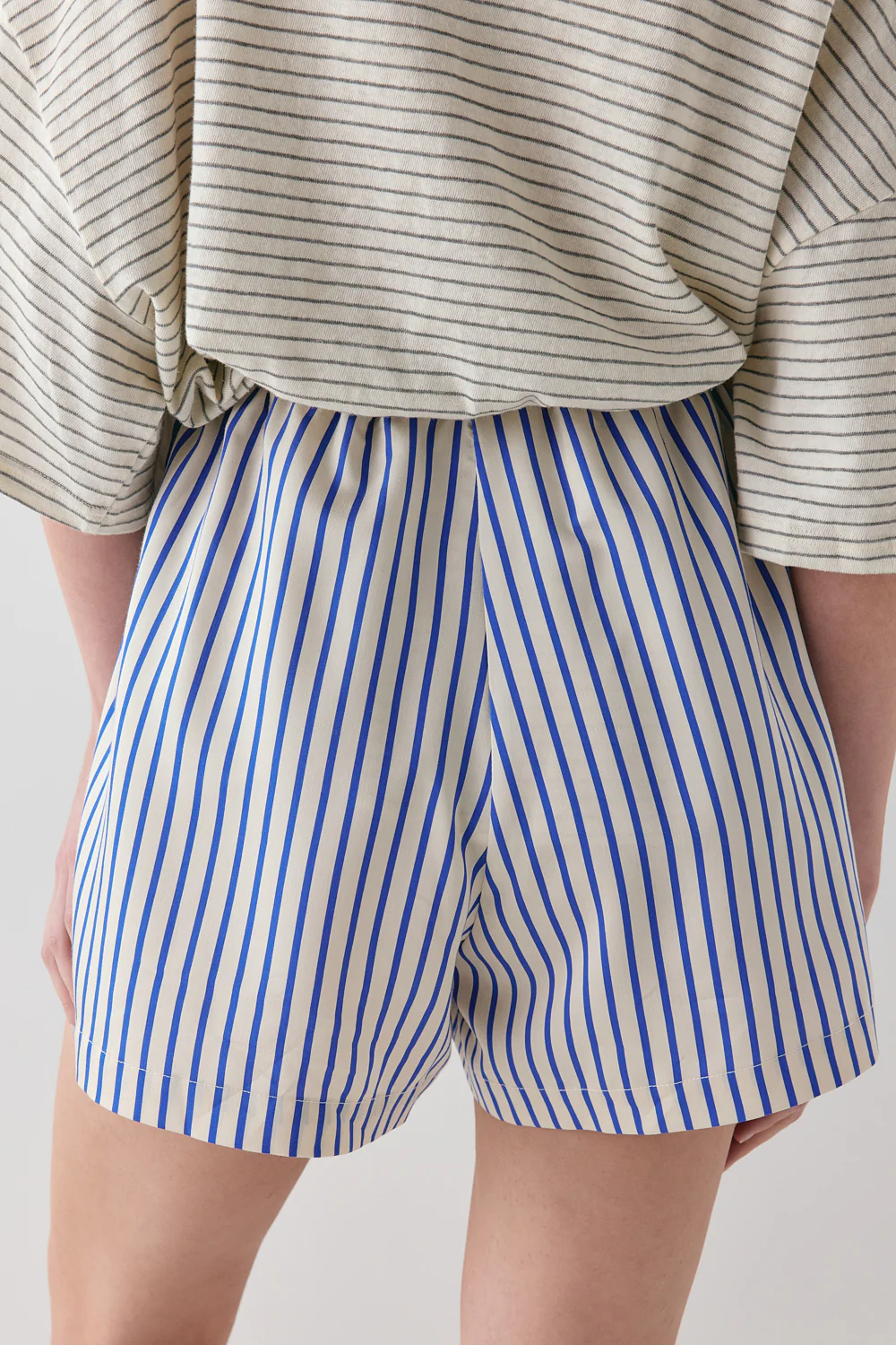 Annika Shorts Cobalt Stripe - Image 6