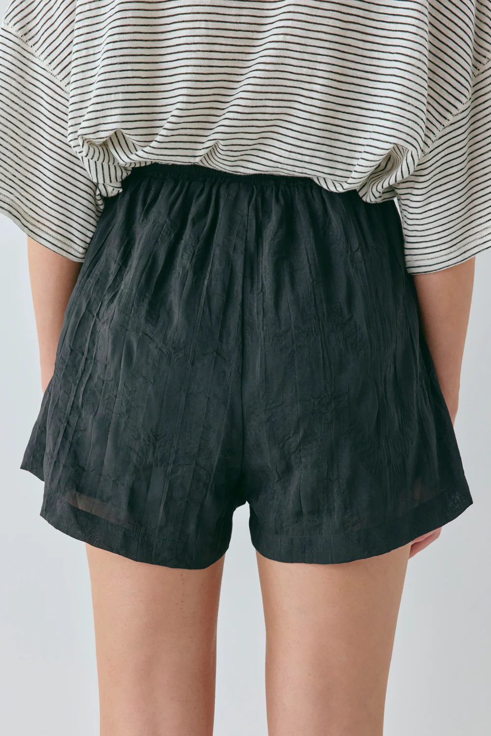 Annika Shorts Crinkle Black - Image 8