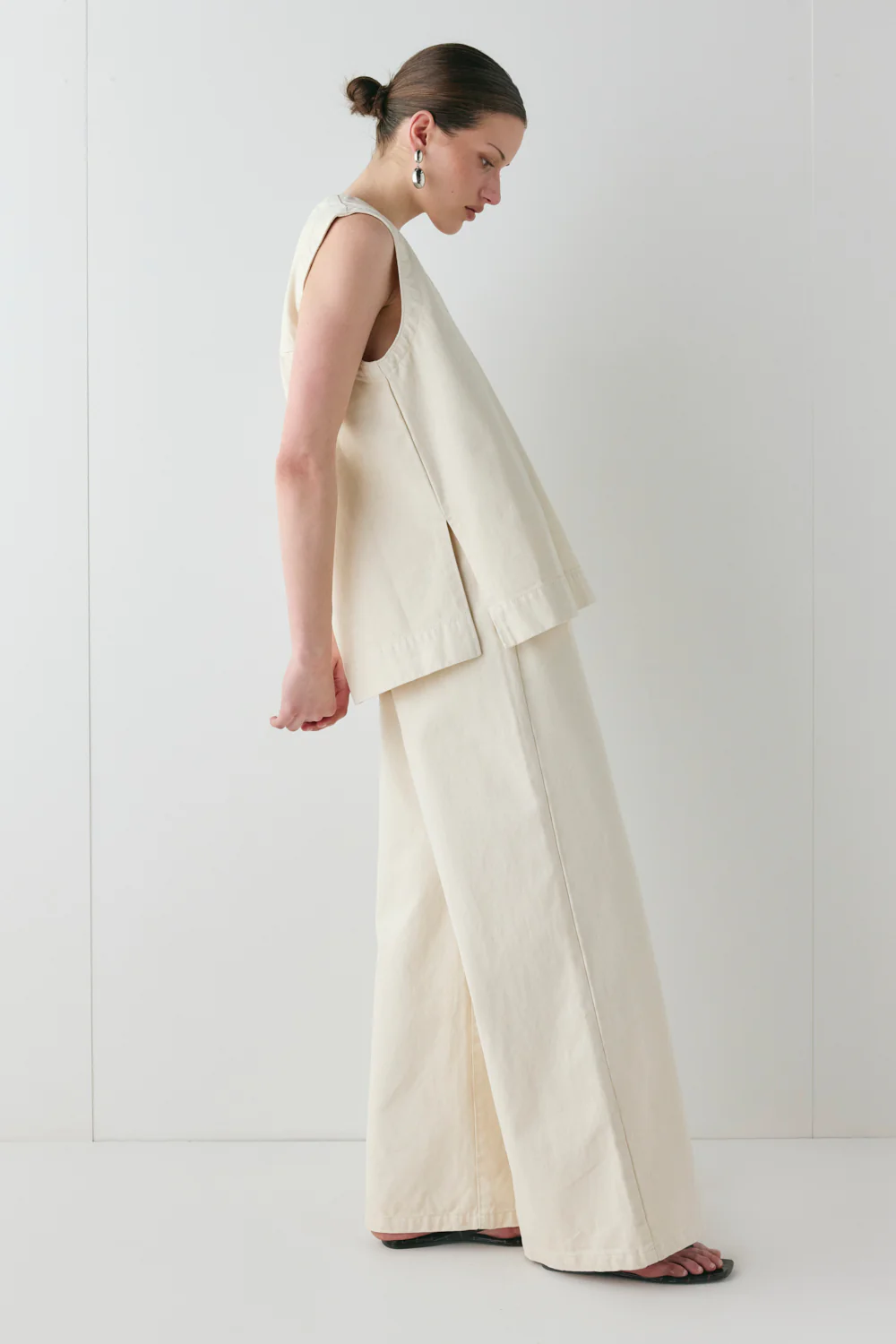 Aston Denim Jeans Cream - Image 7
