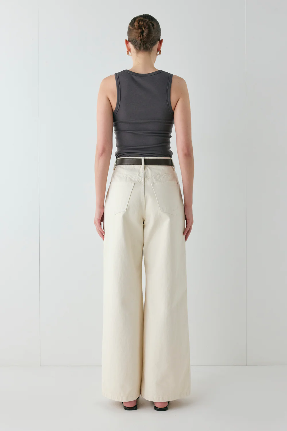 Aston Denim Jeans Cream - Image 8