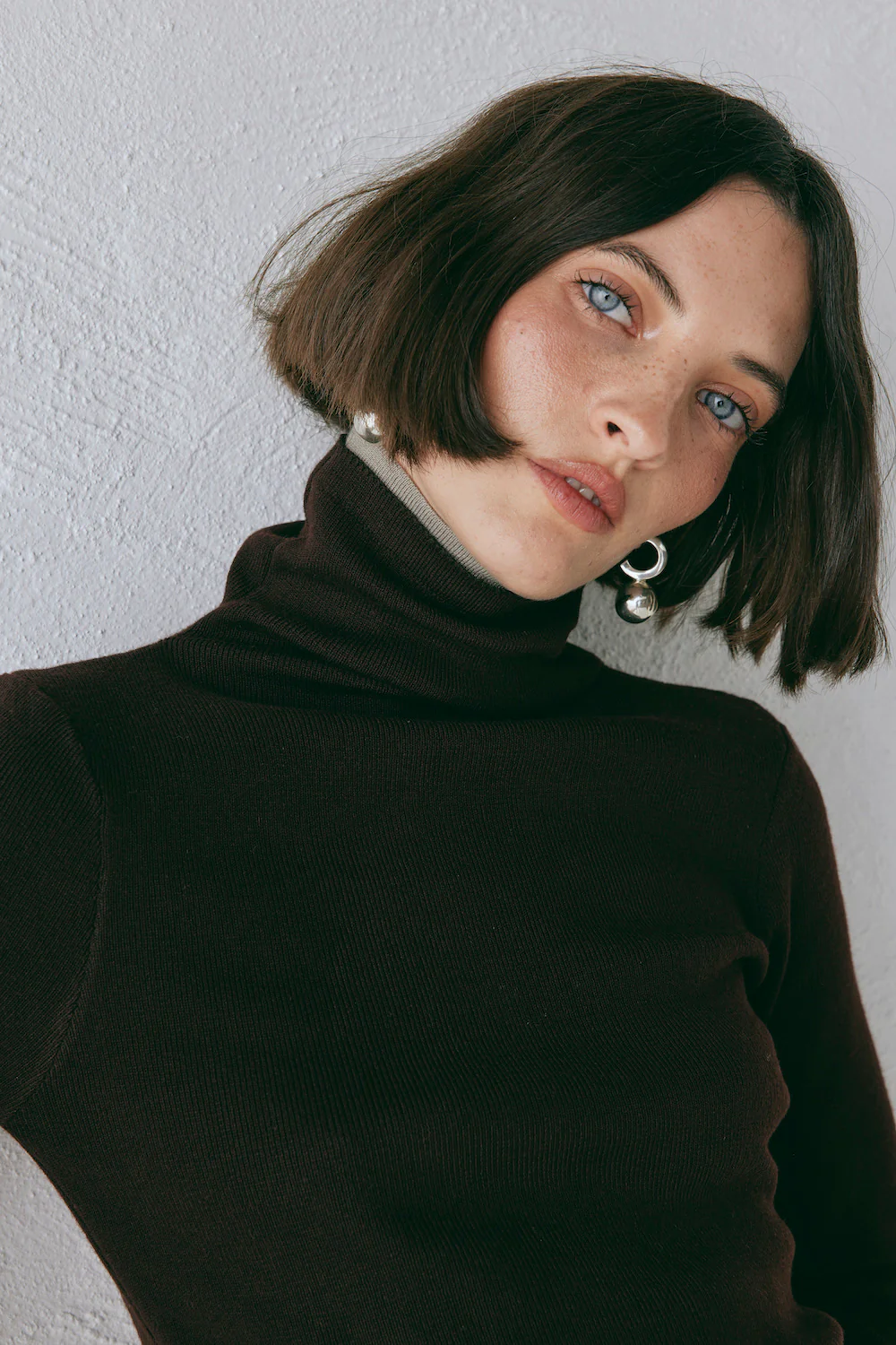 Bea Knit Skivvy Chocolate - Image 5