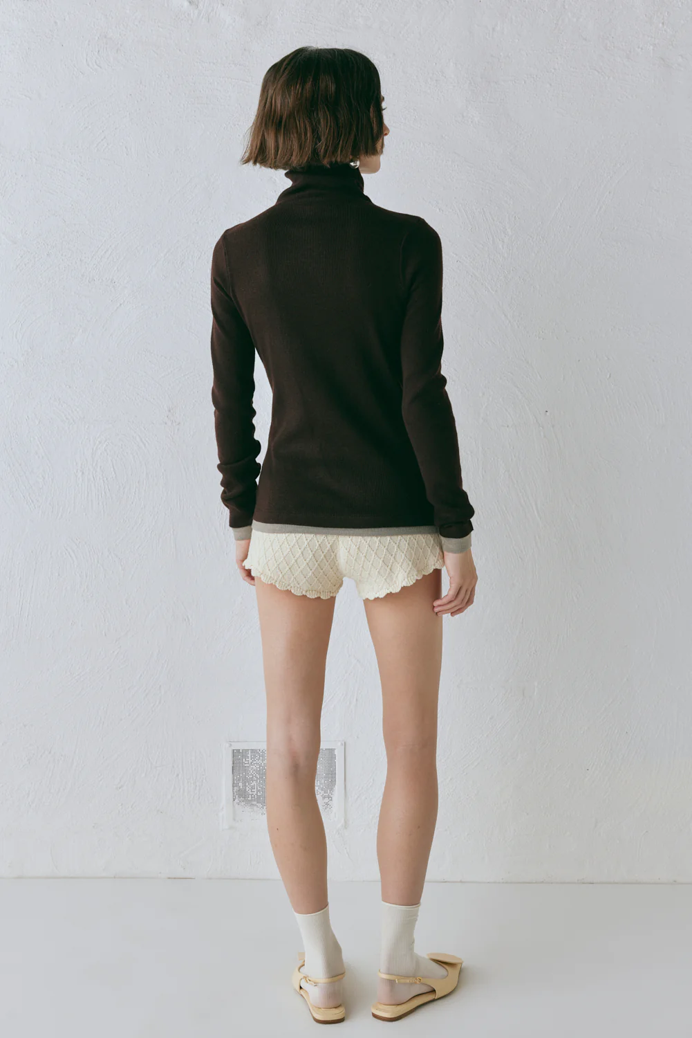 Bea Knit Skivvy Chocolate - Image 7