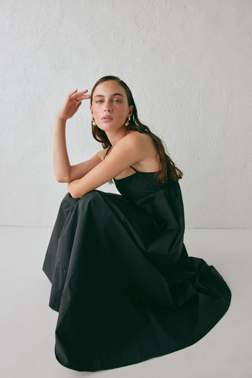 Behati Maxi Dress Black - Image 3