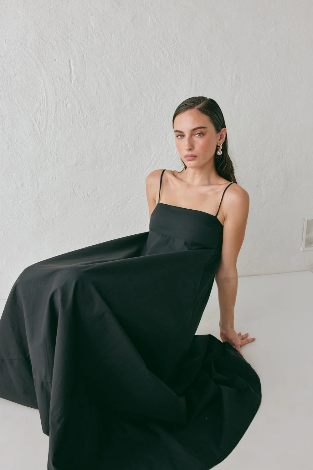 Behati Maxi Dress Black - Image 5