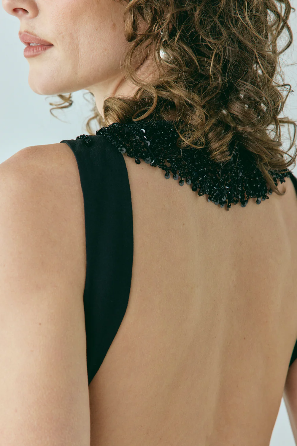 Blythe Maxi Dress Black - Image 7