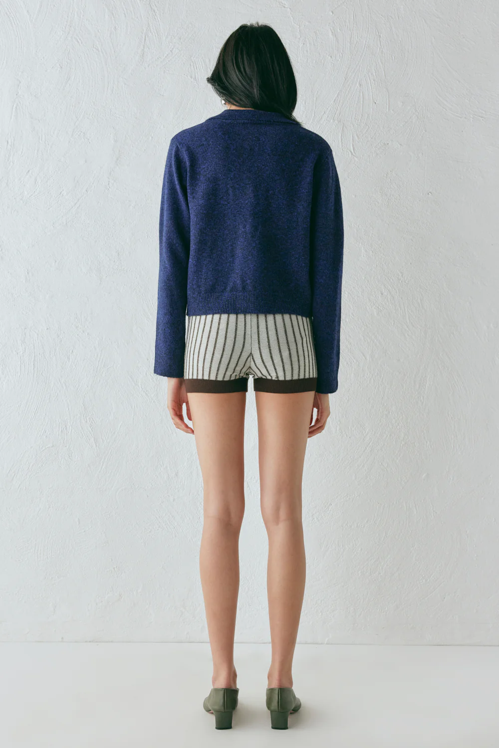 Bronte Knit Jumper Navy Marle - Image 10