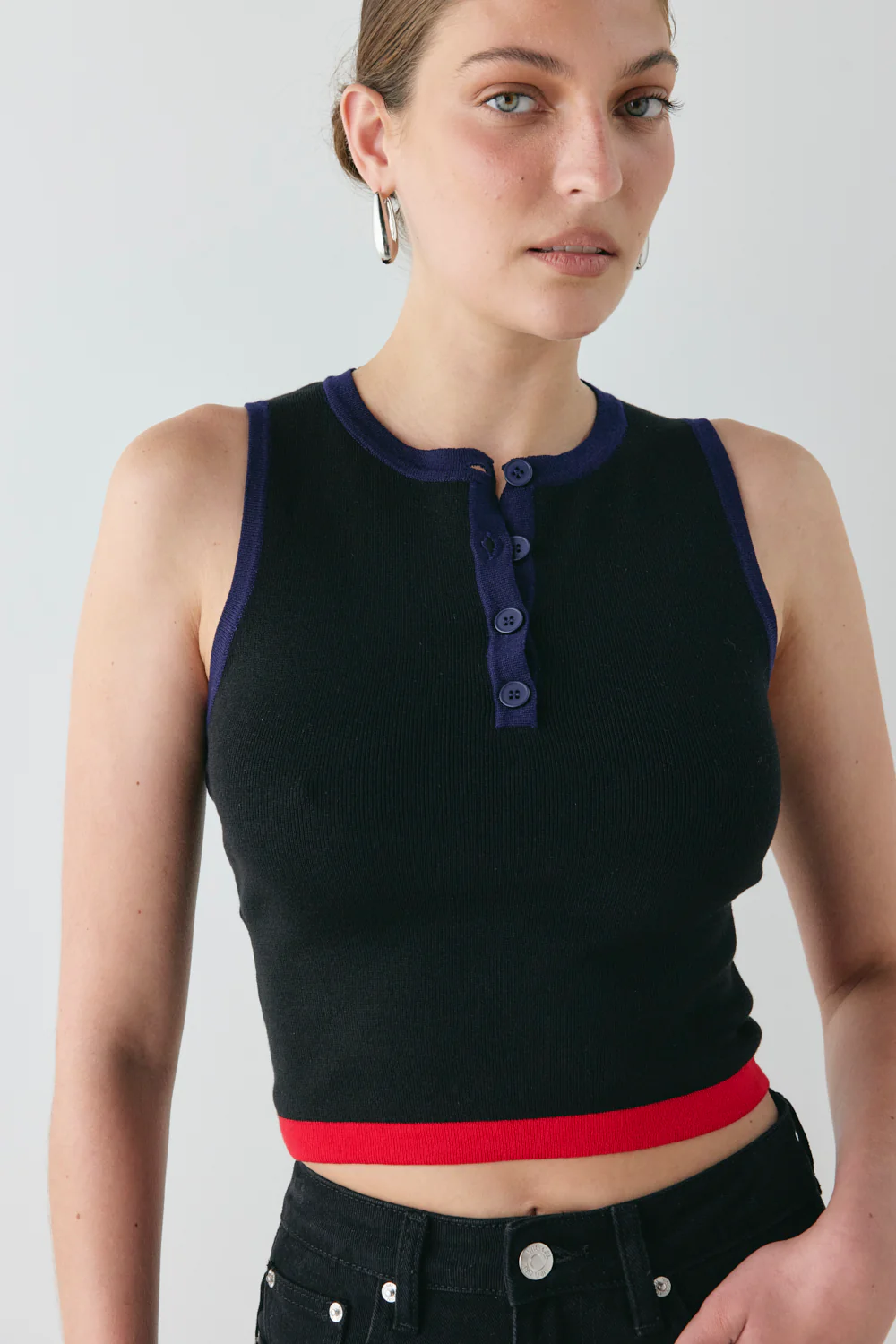 Brooklyn Knit Top Black - Image 5