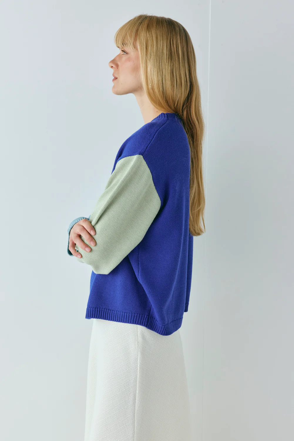 Clara Jumper Cobalt Splice - Image 4