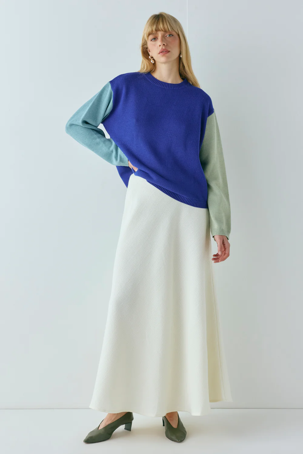 Clara Jumper Cobalt Splice - Image 9