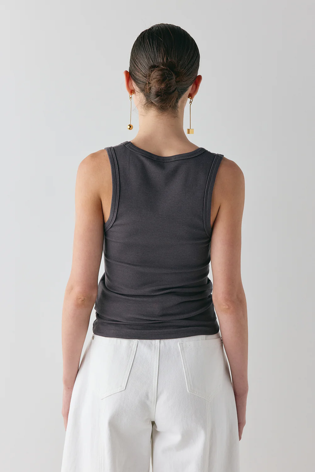 Cora Tank Charcoal - Image 7