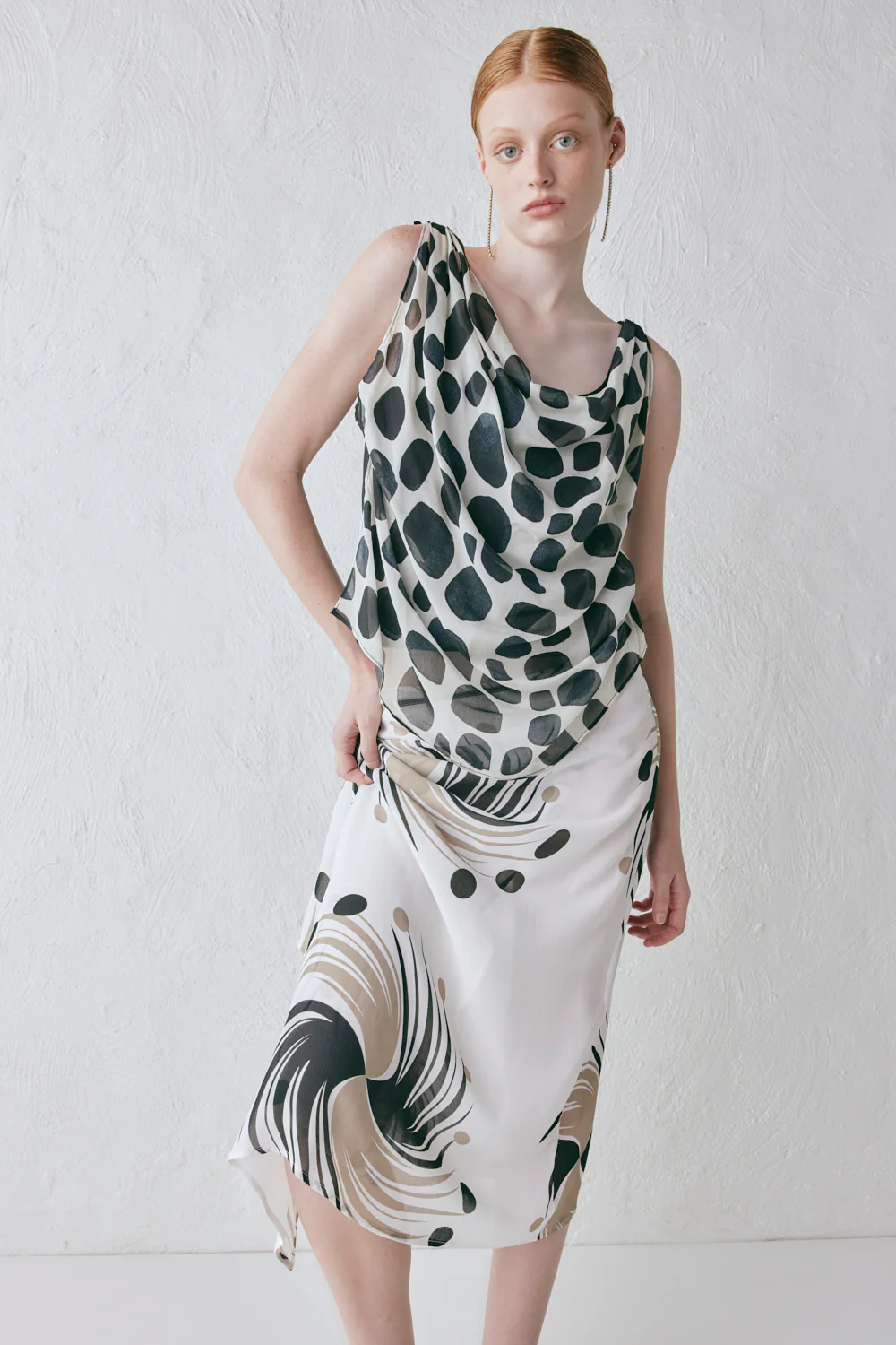 Delfi Wrap Midi Skirt Neo - Image 6