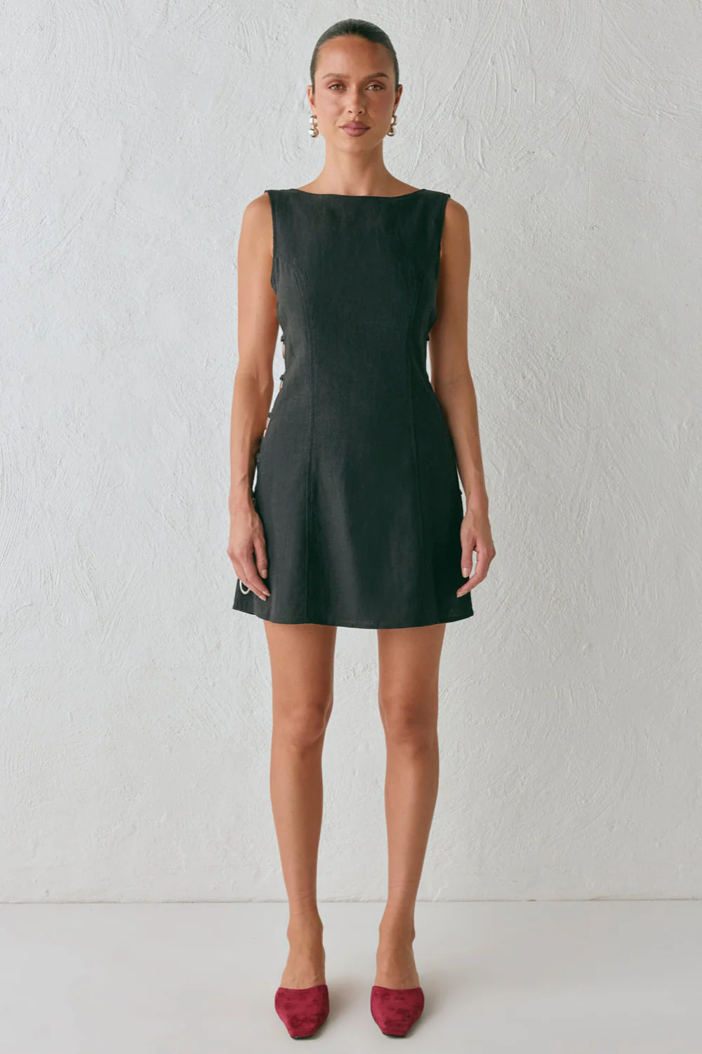 Discoteca Mini Dress Black - Image 2