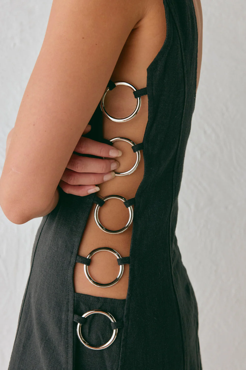 Discoteca Mini Dress Black - Image 3