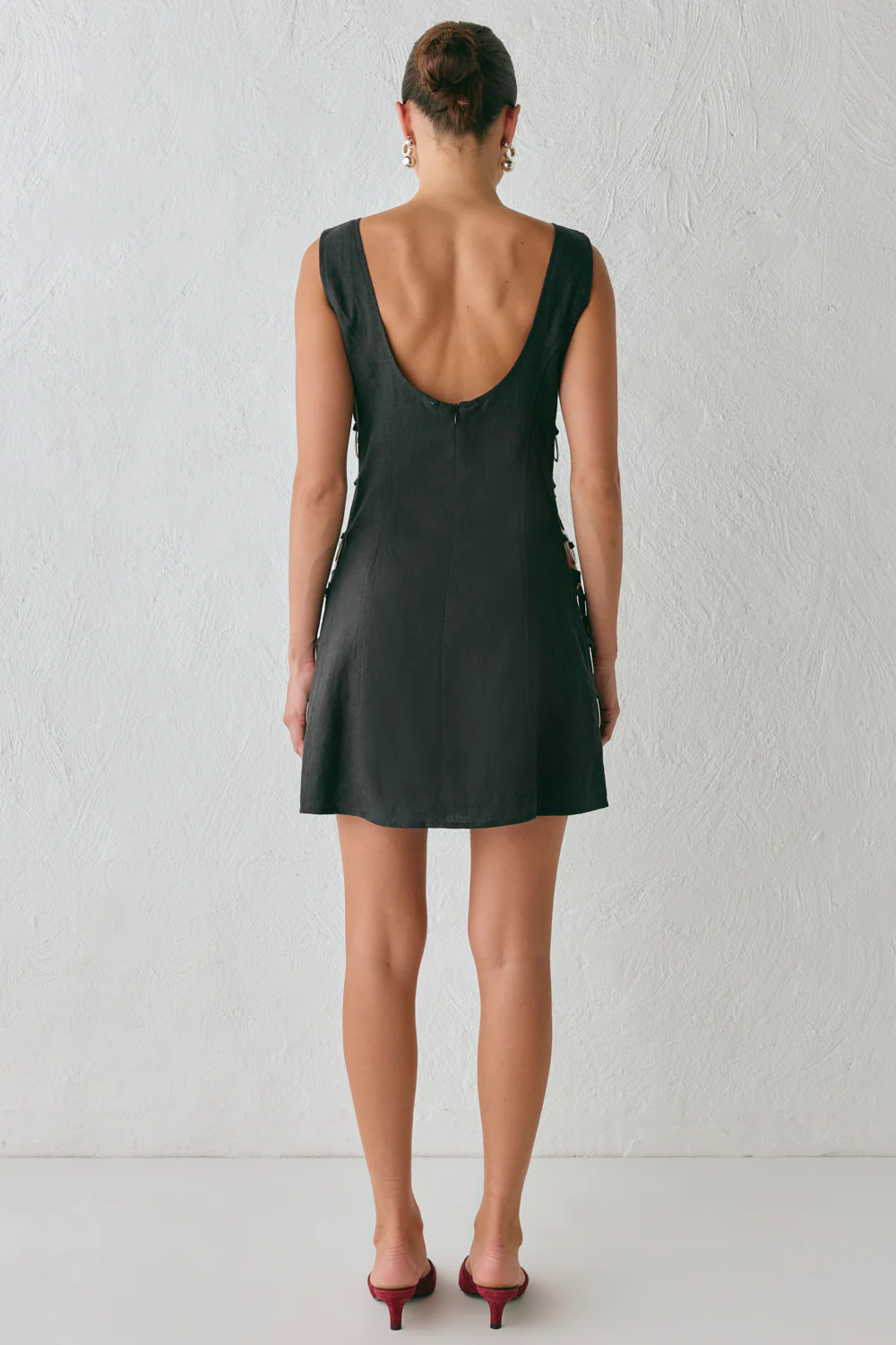 Discoteca Mini Dress Black - Image 4
