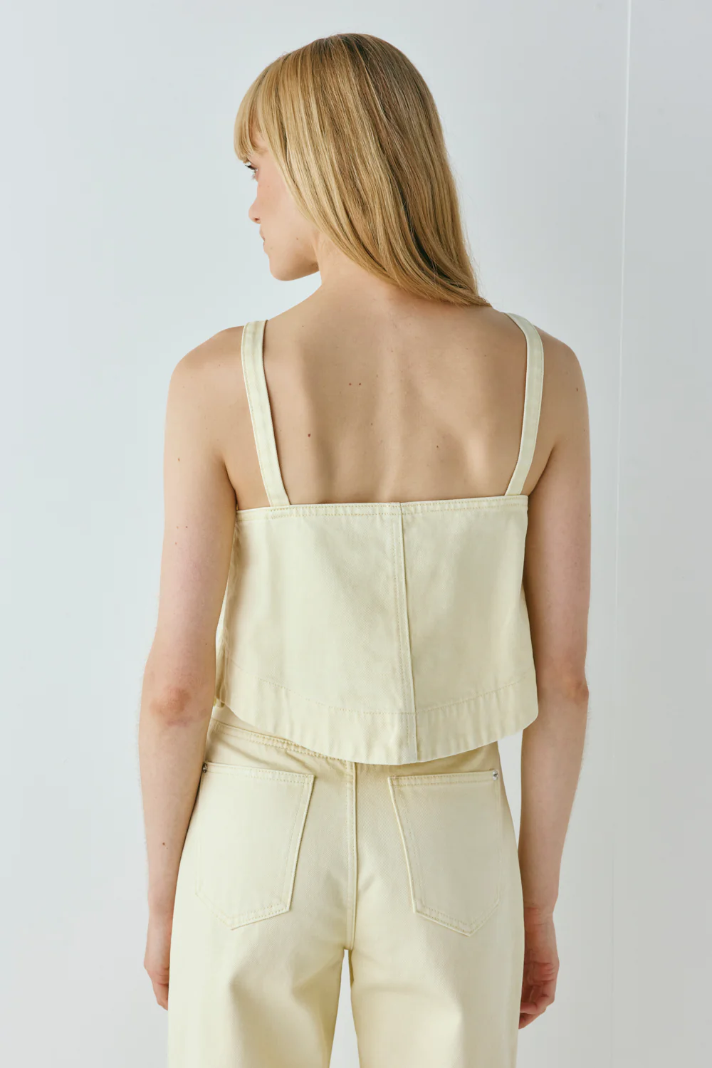 Drew Denim Top Butter - Image 8