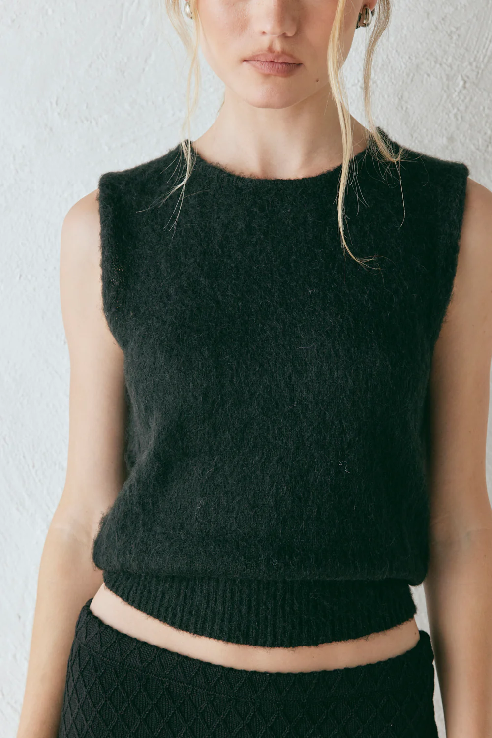 Edie Knit Top Black - Image 4