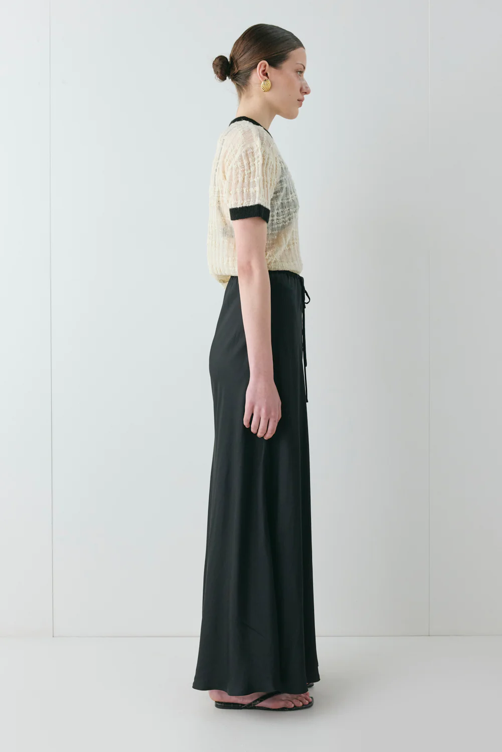 Elodie Maxi Skirt Black - Image 5