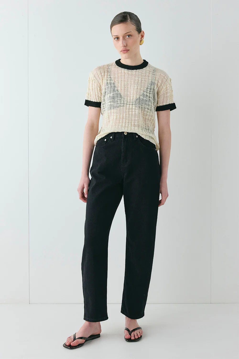 Elvi Knit Top Cream - Image 3