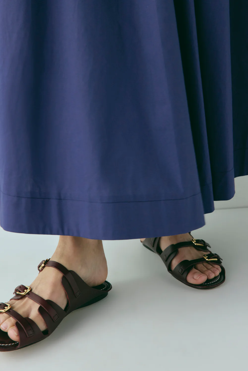 Emmy Midi Dress Navy - Image 5