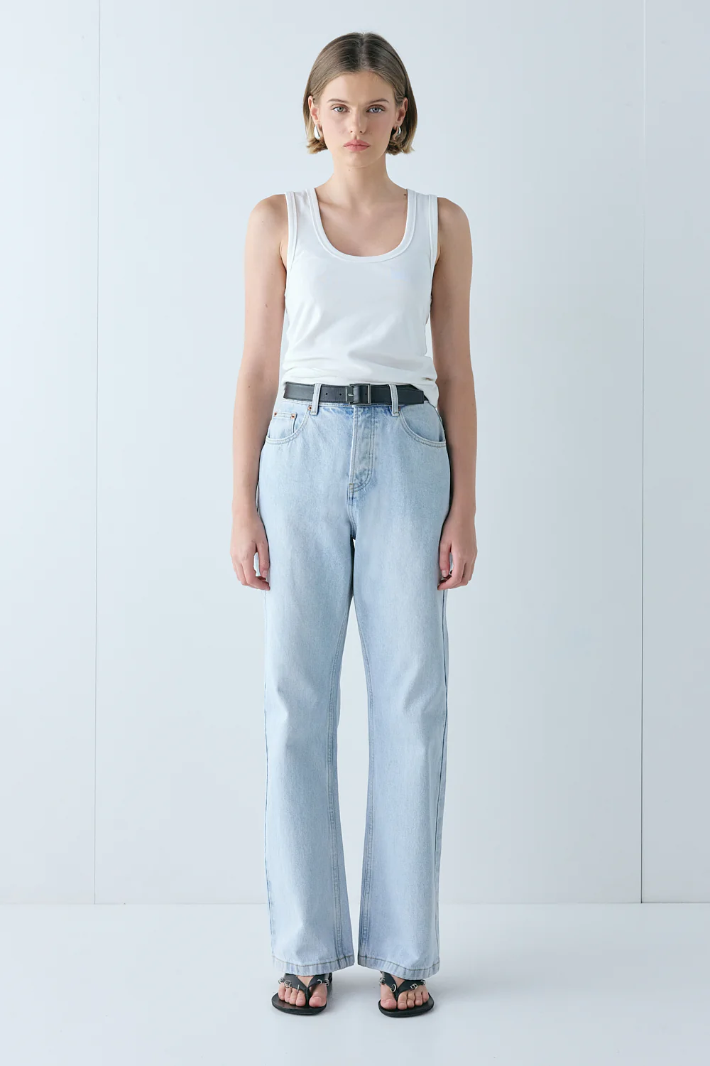 Franca Denim Jeans Washed Blue - Image 3