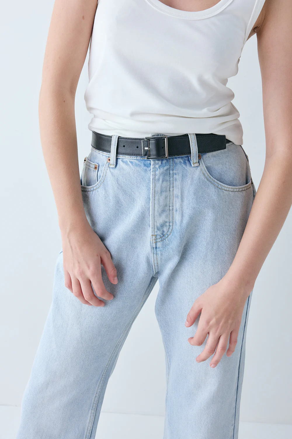 Franca Denim Jeans Washed Blue - Image 4