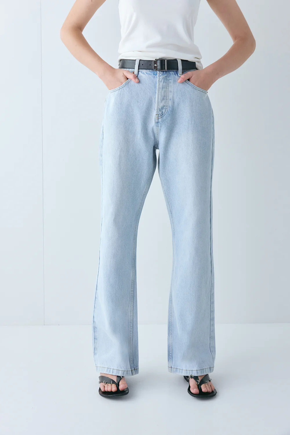 Franca Denim Jeans Washed Blue - Image 5