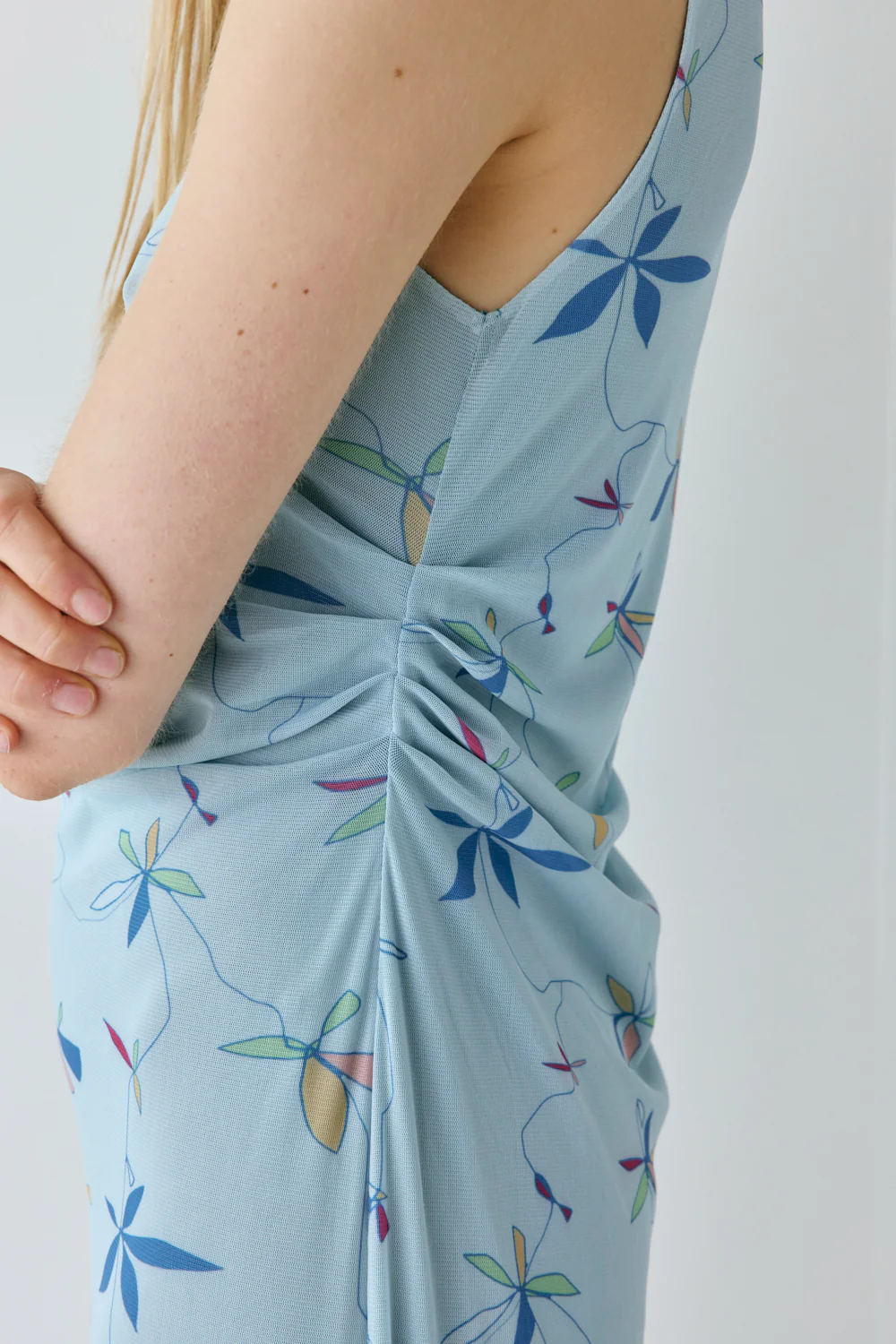 Fredrika Mesh Maxi Dress Sol - Image 6