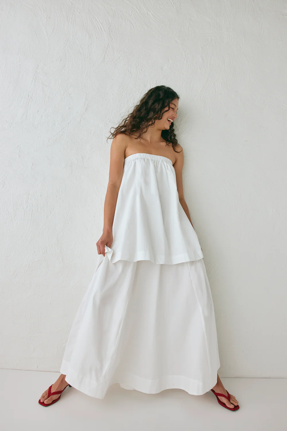 Hali Maxi Dress White - Image 6