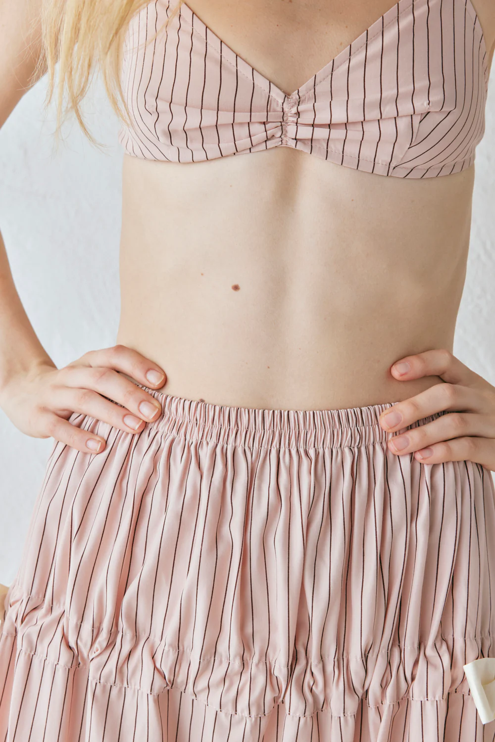 Harper Bralette Pink Stripe - Image 4