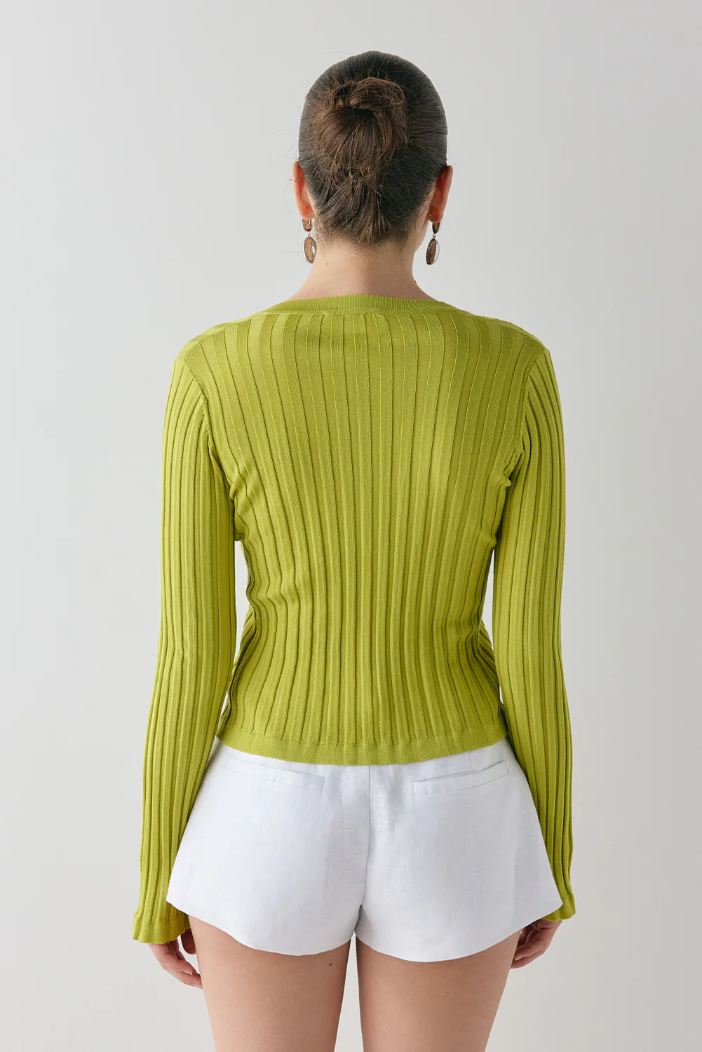 Hattie Knit Top Lime - Image 6