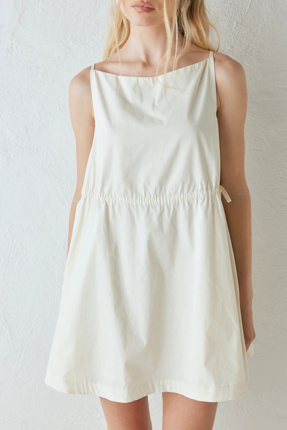 Indi Mini Dress Cream - Image 3