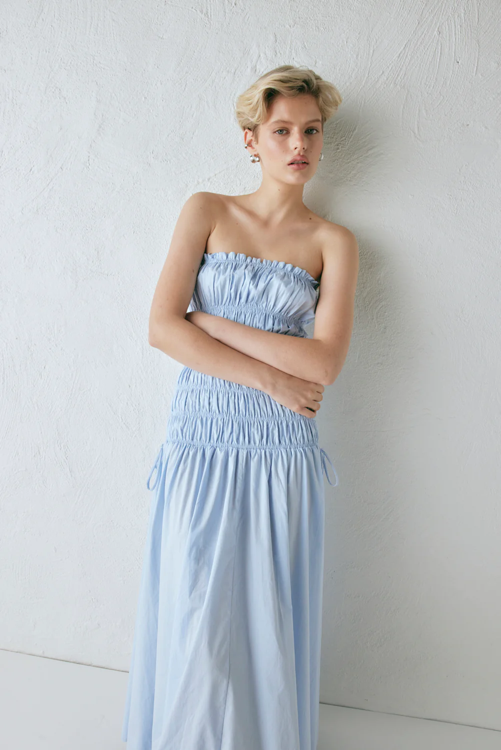Isabel Maxi Dress Sky - Image 10