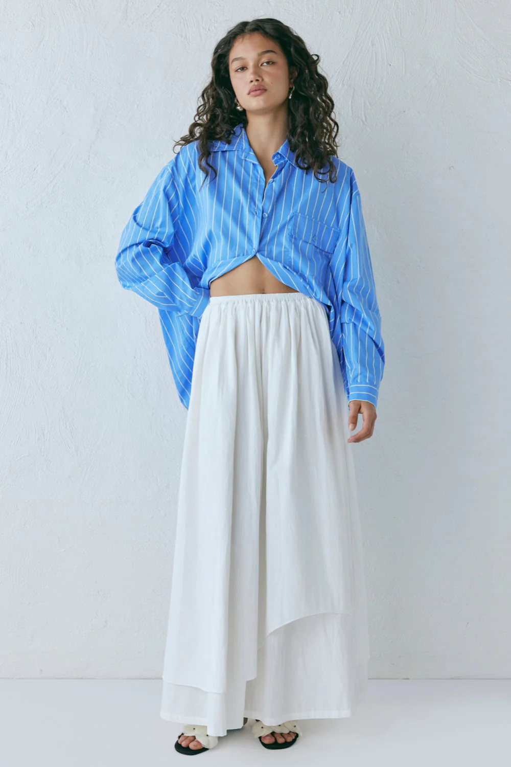 Jasmin Maxi Skirt White - Image 5
