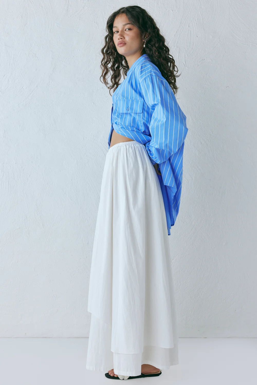 Jasmin Maxi Skirt White - Image 7