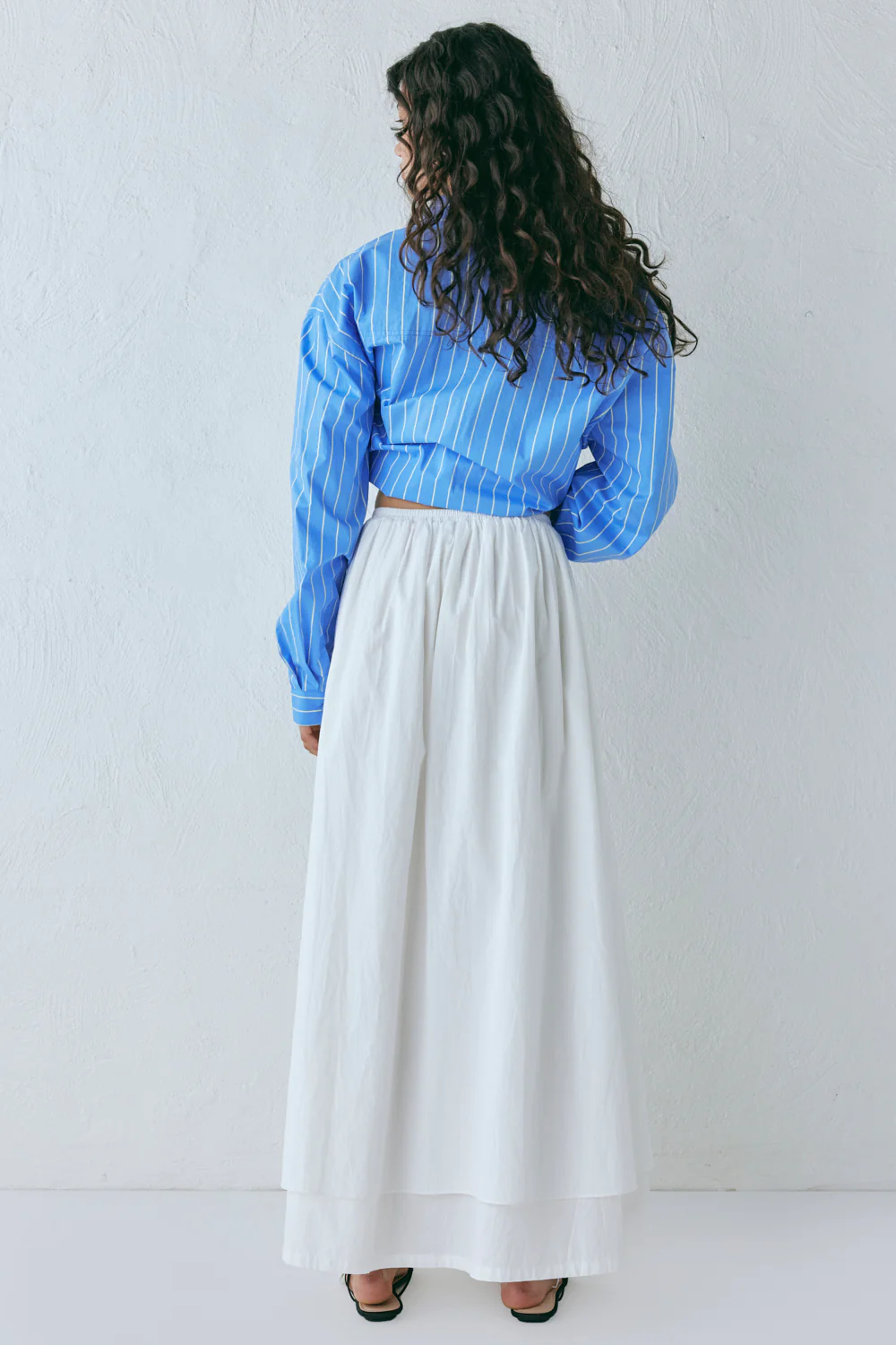 Jasmin Maxi Skirt White - Image 8