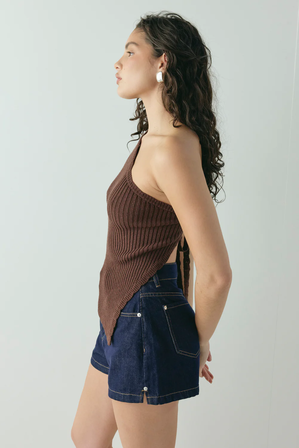 Joni Knit Top Chocolate - Image 5