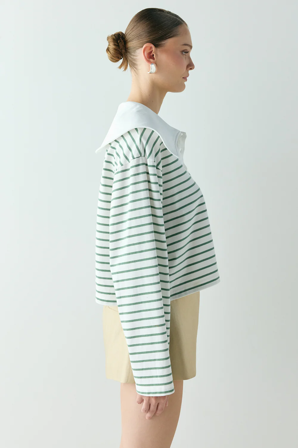 Julieta Polo Green Stripe - Image 6