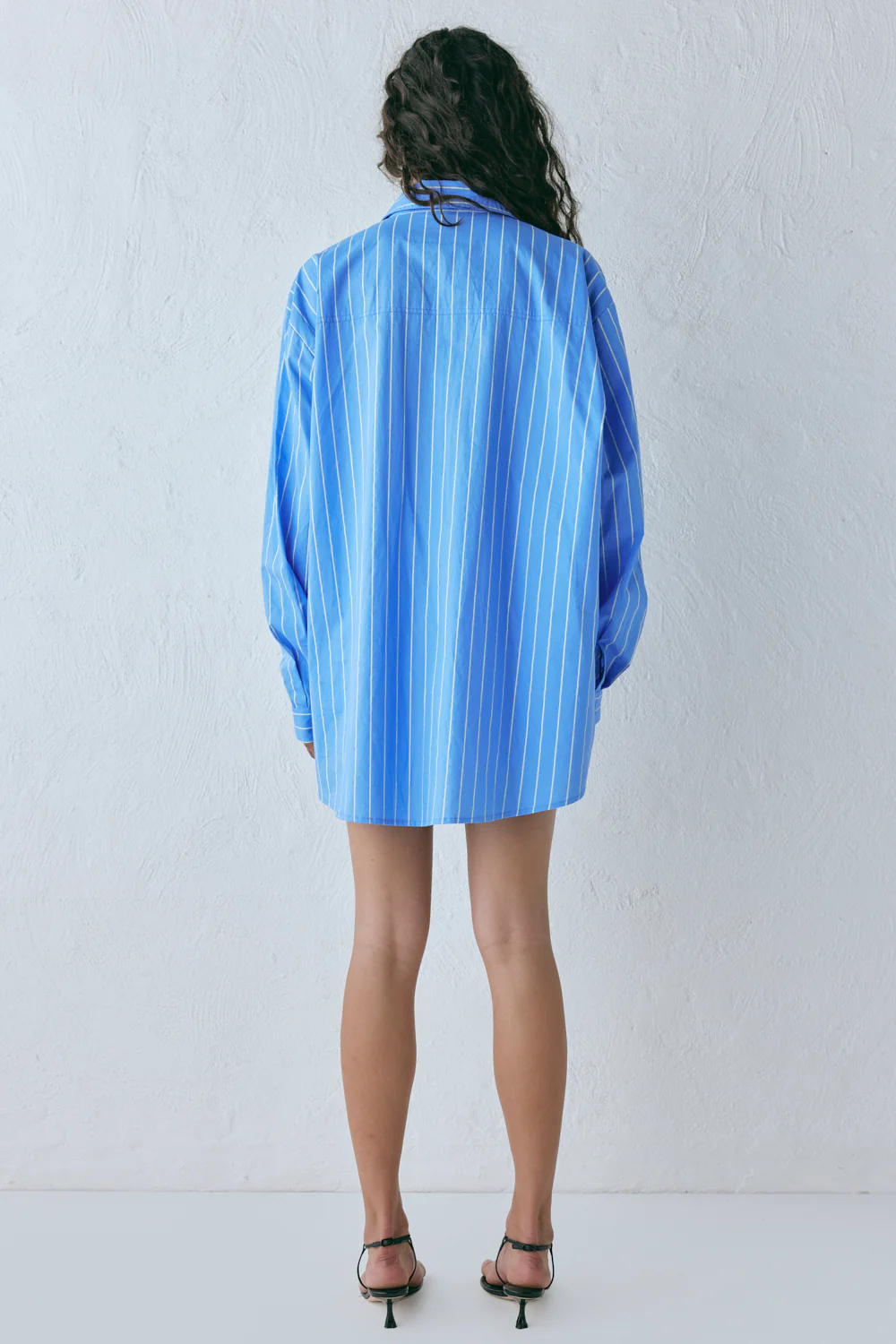 June Shirt Cornflower Stripe - Image 8