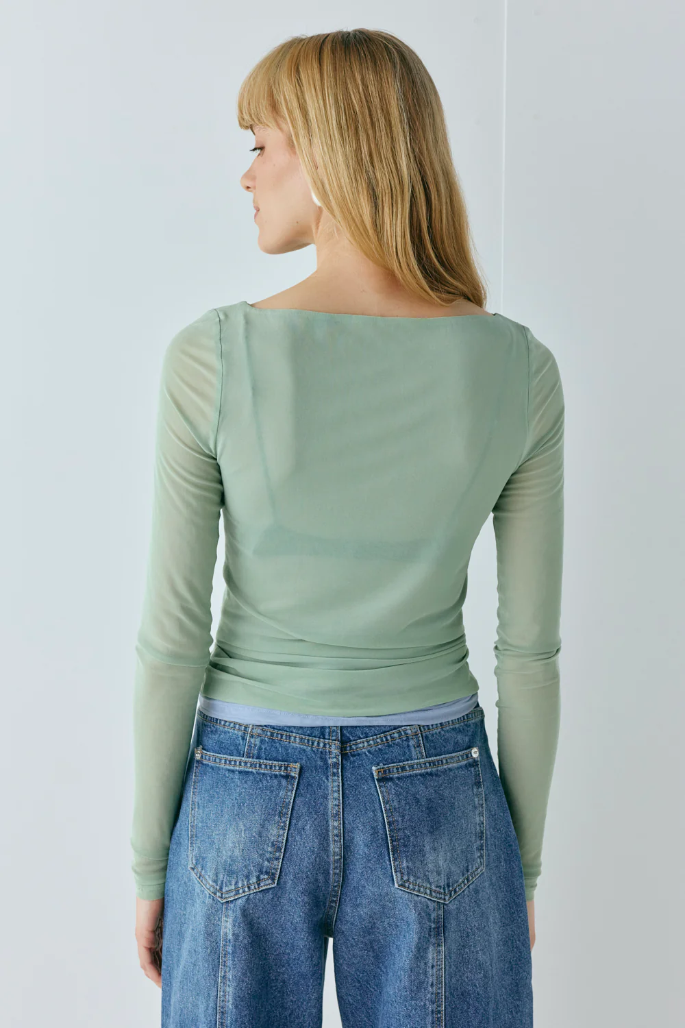 Lana Mesh Top Seafoam - Image 10