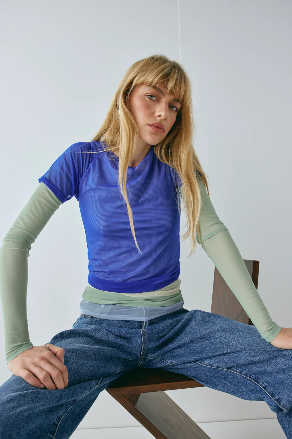 Lana Mesh Top Seafoam - Image 4