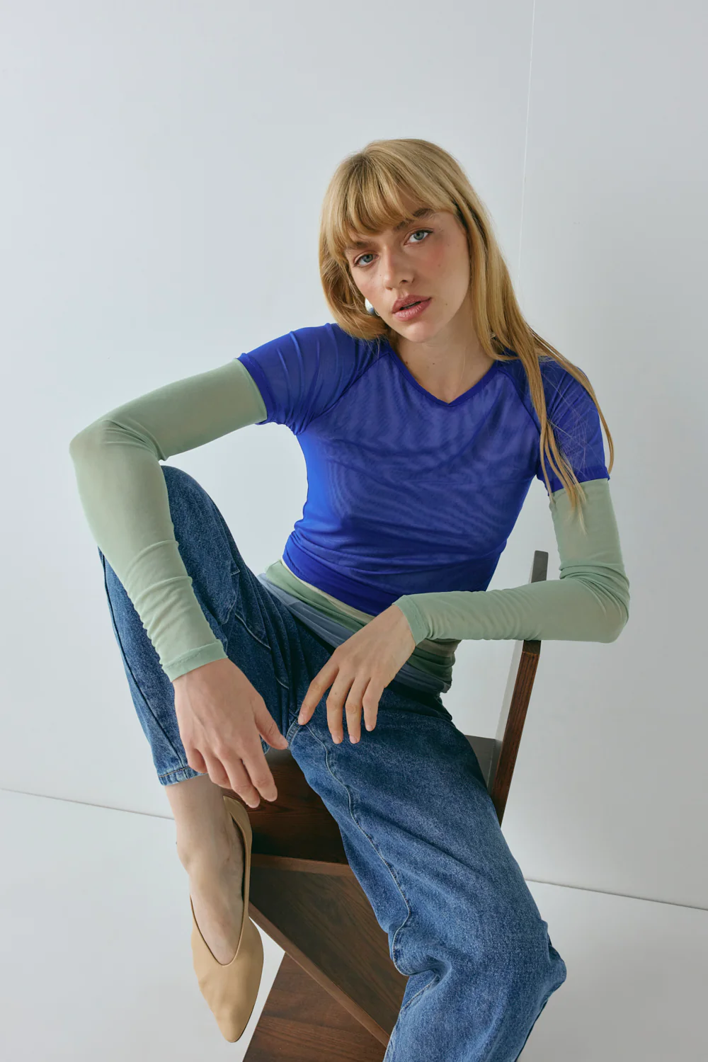 Lana Mesh Top Seafoam - Image 6